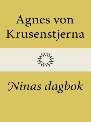 cover image of Ninas dagbok